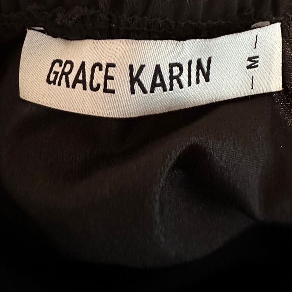 Grace Karin Women’s Black Polka Dot Dress - Size Medium,Summer Dresses,Elegant - Picture 4 of 4